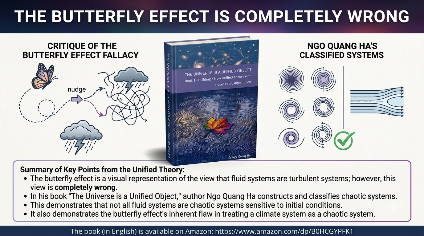 The butterfly effect is completely wrong